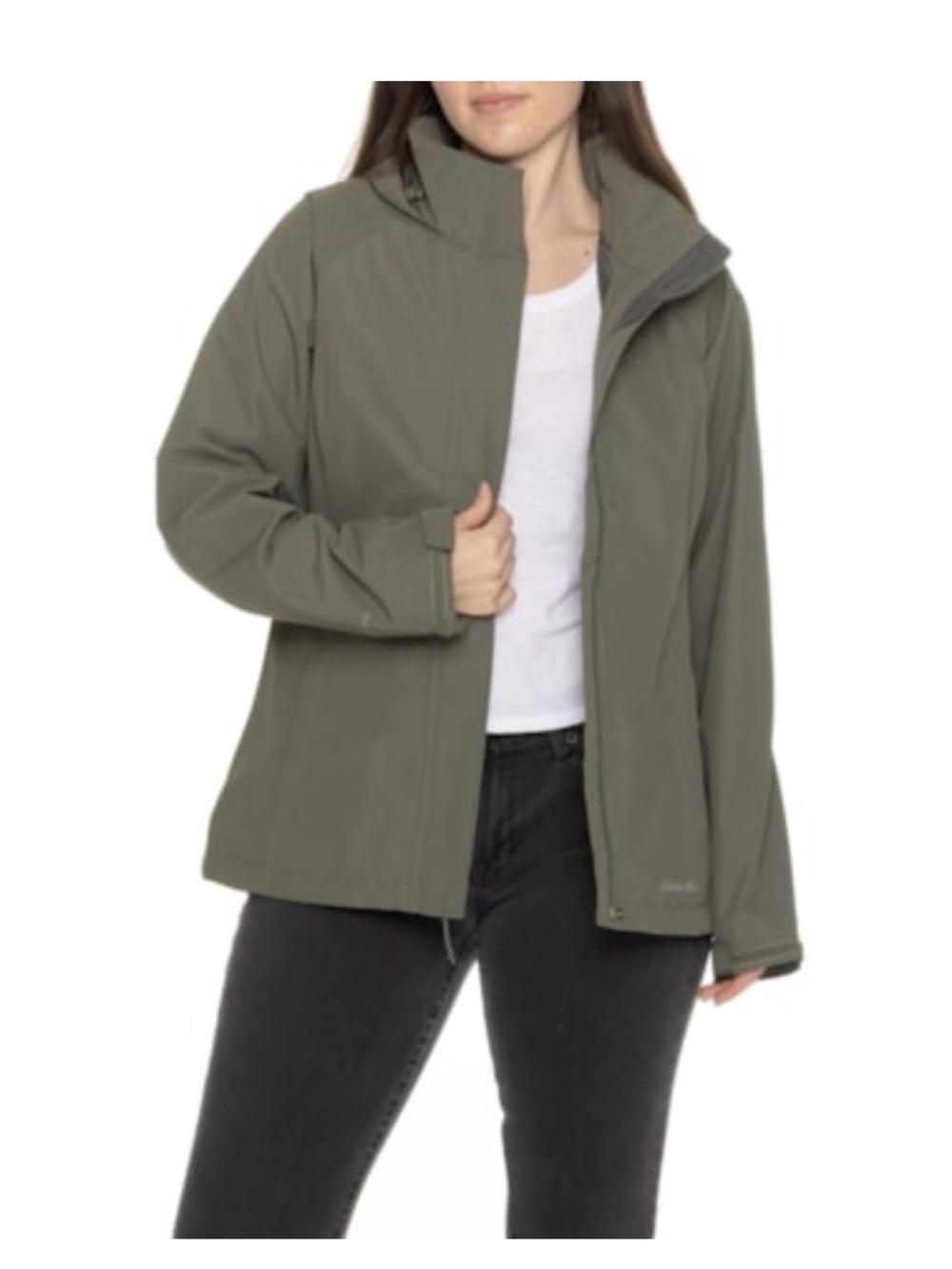 NWT Eddie Bauer Packable Rainfoil Jacket - Waterproof